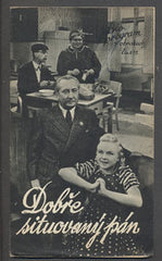 DOBŘE SITUOVANÝ PÁN. - Bio-program v obrazech 1939.