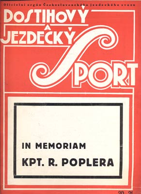 DOSTIHOVÝ A JEZDECKÝ SPORT. - Roč. VII., č. 20 - 21, 1932.