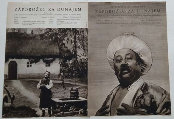 ZÁPOROŽEC ZA DUNAJEM. - 1953.
