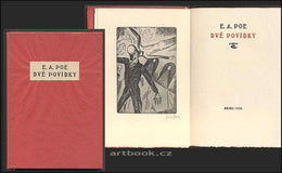 Konůpek - POE, EDGAR ALLAN: DVĚ POVÍDKY. - 1926.