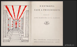 KABELÍK, JAN: O ENTROPII, ČASE A PŘÍČINNOSTI. - 1936, Zednářský tisk.