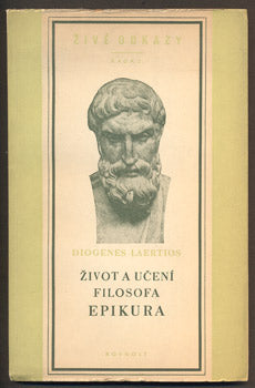 DIOGENES LAERTIOS: ŽIVOT A UČENÍ FILOSOFA EPIKURA. - 1952.