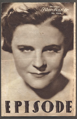 EPISODE. - 1935.    Illustrierter Film-Kurier. Nr. 1120.