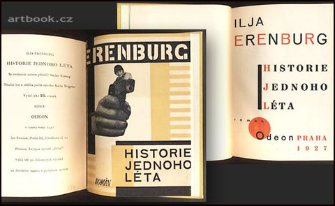ERENBURG, ILJA: HISTORIE JEDNOHO LÉTA. - 1927.