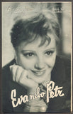 EVA NEBO PETR. - Bio-program v obrazech 1935.