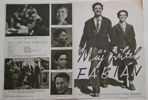 MŮJ PŘÍTEL FABIÁN. - 1955.