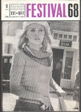 FESTIVAL 68. - Deník XVI. mezinárodního filmového festivalu v Karlových Varech. 1968.