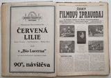 ČESKÝ FILMOVÝ ZPRAVODAJ. V. Ročník. - 1925.