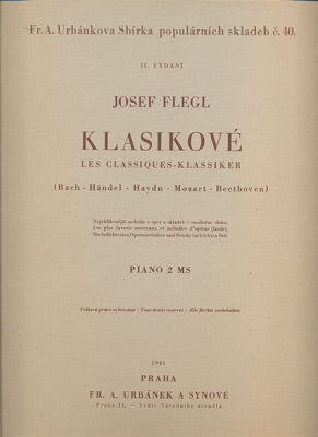 FLEGL, JOSEF: KLASIKOVÉ. - 1941.