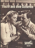FLUCHT AUS DEM SCHATTEN / ÚTĚK ZE STÍNU. - Filmový program. 1958.