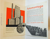 Renner, Paul. Für Fotomontage Futura. - 1927-30.
