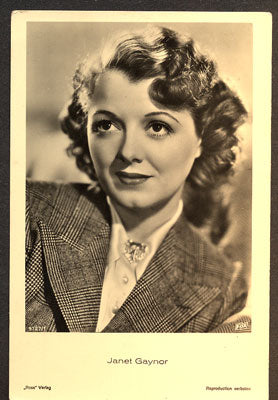 JANET GAYNOR.
