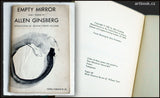 GINSBERG, ALLEN: EMPTY MIRROR. - 1. vyd. 1961.