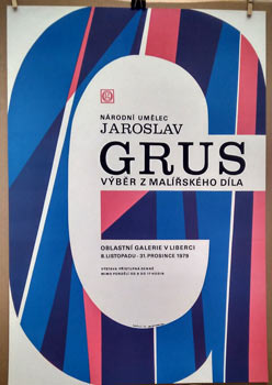 JAROSLAV GRUS VÝBĚR Z MALÍŘSKÉHO DÍLA. - 1979.