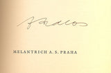 HALAS; FRANTIŠEK: TORSO NADĚJE. - 1939. Podpis autora.