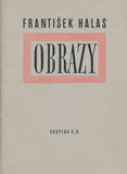 HALAS, FRANTIŠEK: OBRAZY. Soubor 8 litografií. - leden 1938.