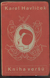 HAVLÍČEK BOROVSKÝ, KAREL: KNIHA VERŠŮ. - 1934. Ilustrace FRANTIŠEK BIDLO.