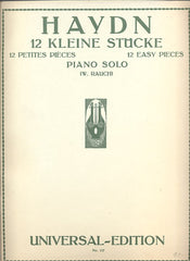 HAYDN, JOS.: 12 KLEINE STÜCKE.