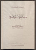 HOLAN, VLADIMÍR: BÁSNĚ / QUELQUES POÉMES. - 2002.