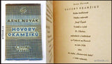 Čapek - NOVÁK; ARNE: HOVORY OKAMŽIKŮ. - 1926. Obálka (lino) JOSEF ČAPEK.