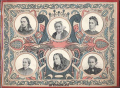 PERLY ČESKÝCH VLASTÍ. Vlastenecká hra. - 1898.