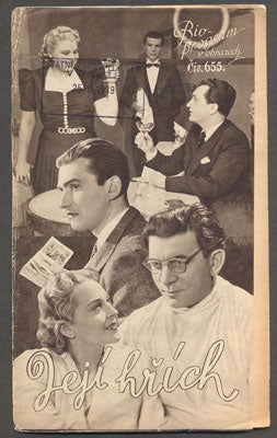 Kabátová; Boháč - JEJÍ HŘÍCH. - 1939.