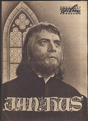 JAN HUS. - Filmový program. 1954.