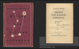 SEIFERT, JAROSLAV: HVĚZDY NAD RAJSKOU ZAHRADOU. - 1929.  OBÁLKA JOSEF ČAPEK.