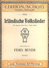 BEYER, FERD.: IRLÄNDISCHE VOLKSLIEDER.