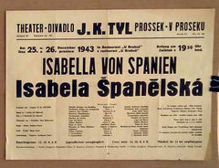 ISABELLA VON SPANIEN - ISABELA ŠPANĚLSKÁ. - 1943.