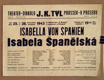 ISABELLA VON SPANIEN - ISABELA ŠPANĚLSKÁ. - 1943.