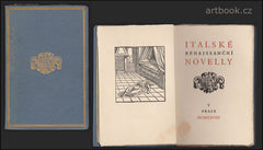 Italské renaissanční novelly. - 1928. Knížky pro potěšení sv. 4.