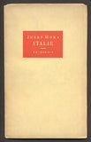 HORA, JOSEF: ITALIE. - 1933.