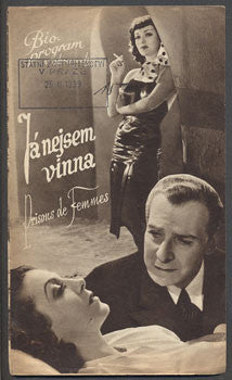 JÁ NEJSEM VINNA. - Bio-program v obrazech 1939.