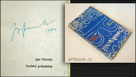 WERICH; JAN: ITALSKÉ PRÁZDNINY. 2. vyd. s podpisem autora - 1961.