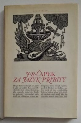 ČAPEK, JAN BLAHOSLAV: ZA JAZYK PŘIBITÝ. - 1970.