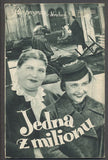 JEDNA Z MILIONU. - Bio-program v obrazech 1935.