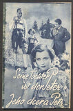 JEHO DCERA PETR / SEINE TOCHTER IST DER PETER. - Filmový program 1936.
