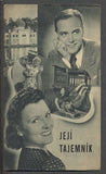 JEJÍ TAJEMNÍK. - Filmový program (1940).