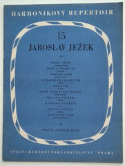 JEŽEK, JAROSLAV  - HARMONIKOVÝ REPERTOIR 15. - 1953.