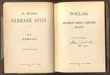 JIRÁSEK, ALOIS: POKLAD. - 1909.