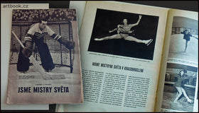 Hokej - JSME MISTRY SVĚTA. Mistrovství světa ve Stockholmu 1949.