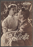 Jean Marais - JULIETTA - 1953. Illustrierte Film-Bühne.