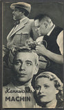 KENNWORT: MACHIN. - Filmový program (1940).