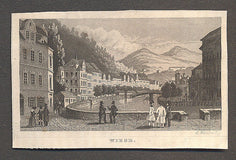 Karlovy Vary / Wiese. - cca 1850.