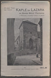 TEIGE, JOSEF; HERAIN, JAN: KAPLE SV. LAZARA NA NOVÉM MĚSTĚ PRAŽSKÉM. - 1901.