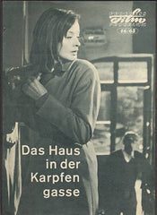 DAS HAUS IN DER KARPFENGASSE / DŮM V KAPROVÉ ULICI. - Filmový program. 1965.