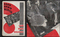KISCH; EGON; ERWIN: CAŘI; POPI; BOLŠEVICI. - 1929. Spisy sv. 3. Přeložila Jarmila Haasová; fotomontážní obálka VÁCLAV MAŠEK