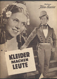 KLEIDER MACHEN LEUTE. - 1940. Illustrierter Film-Kurier.