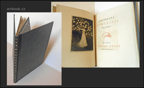 Kobliha - NERUDA, JAN: U TŘÍ LILIÍ. - 1922.